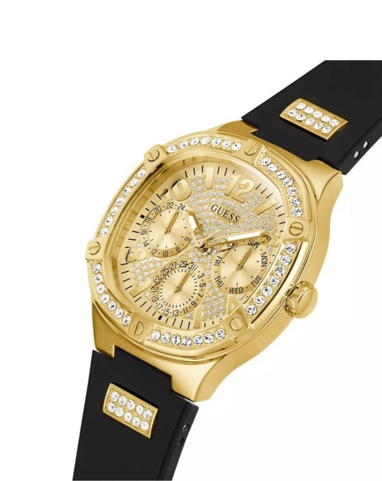 Guess Gold Studded "Dutchess" Ladies Watch - GW0619L2