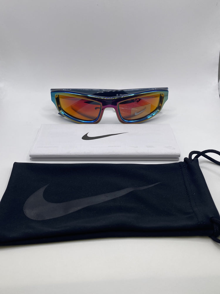Nike Lucent Flash Shiny Faded Total Orange Mens Sunglass - NKEV24050.891.56/19