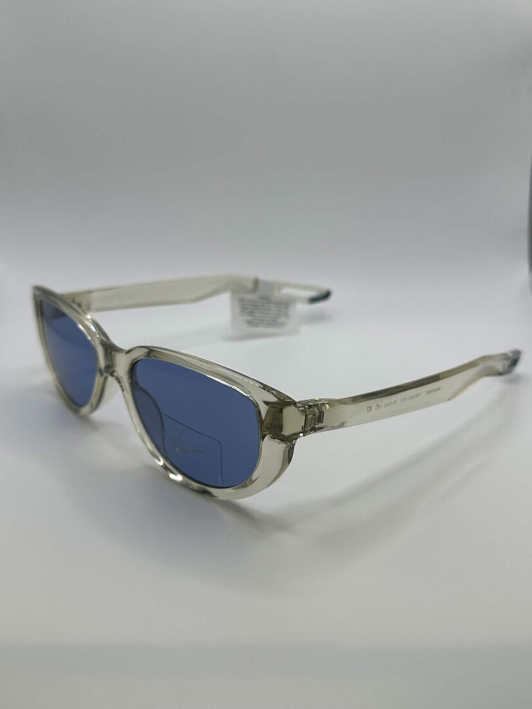 Nike Light Bone/Blue Unisex Sunglasses - NKFN0303.072.55/18
