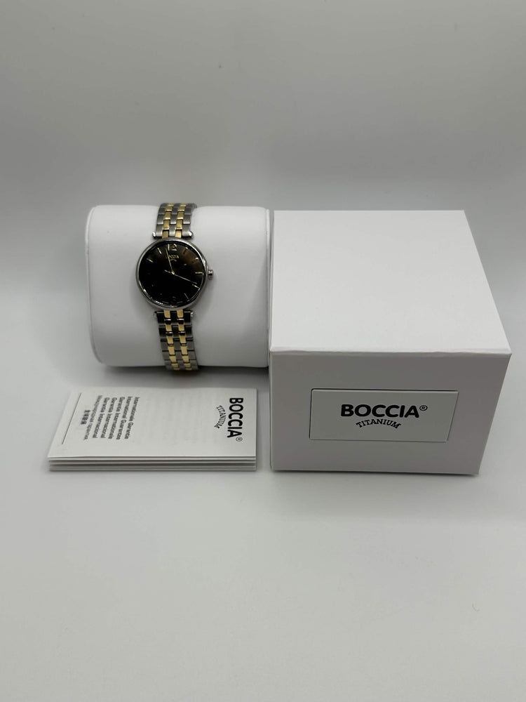 Boccia Titanium Two Tone MOP Dial Ladies Watch - 3339-02