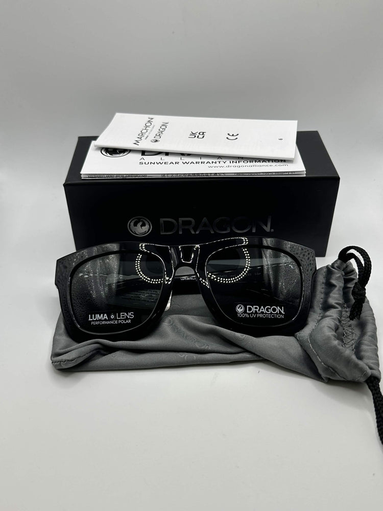 Dragon Waverly Black / Smoke Polarised Women's Sunglasses - DR121S.001.53/22
