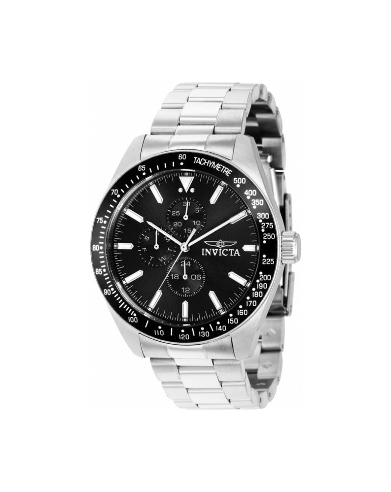 Invicta Aviator Black Dial Multifunctional Quartz Men's Watch - 38966