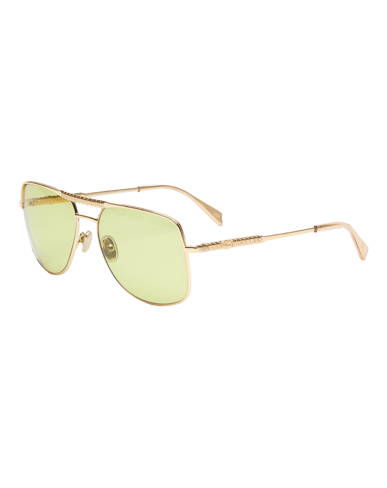 Lacoste x Ricky Regal Gold Limited Edition Unisex Sunglasses - L239S/58/GOLD
