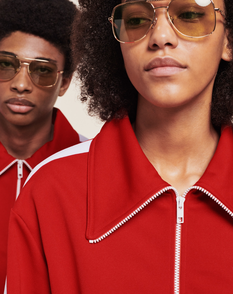 Lacoste x Ricky Regal Gold Limited Edition Unisex Sunglasses - L239S/58/GOLD