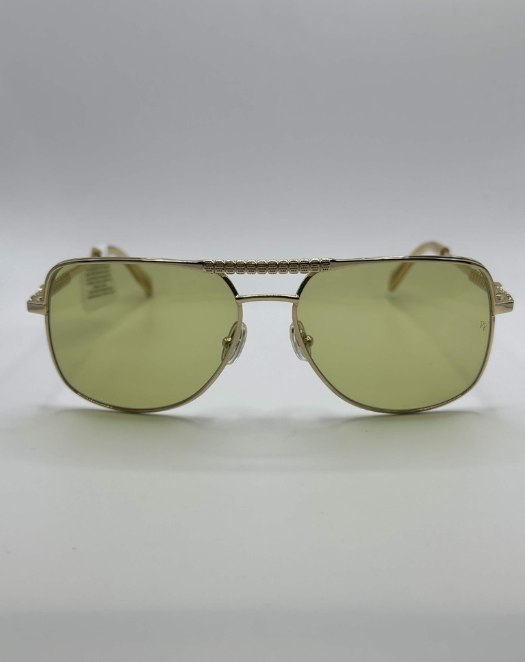Lacoste x Ricky Regal Gold Limited Edition Unisex Sunglasses - L239S/58/GOLD