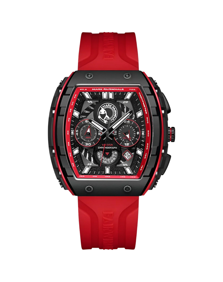 Mark Fairwhale Voltron Red Strap Mens Watch - FW-5670-R