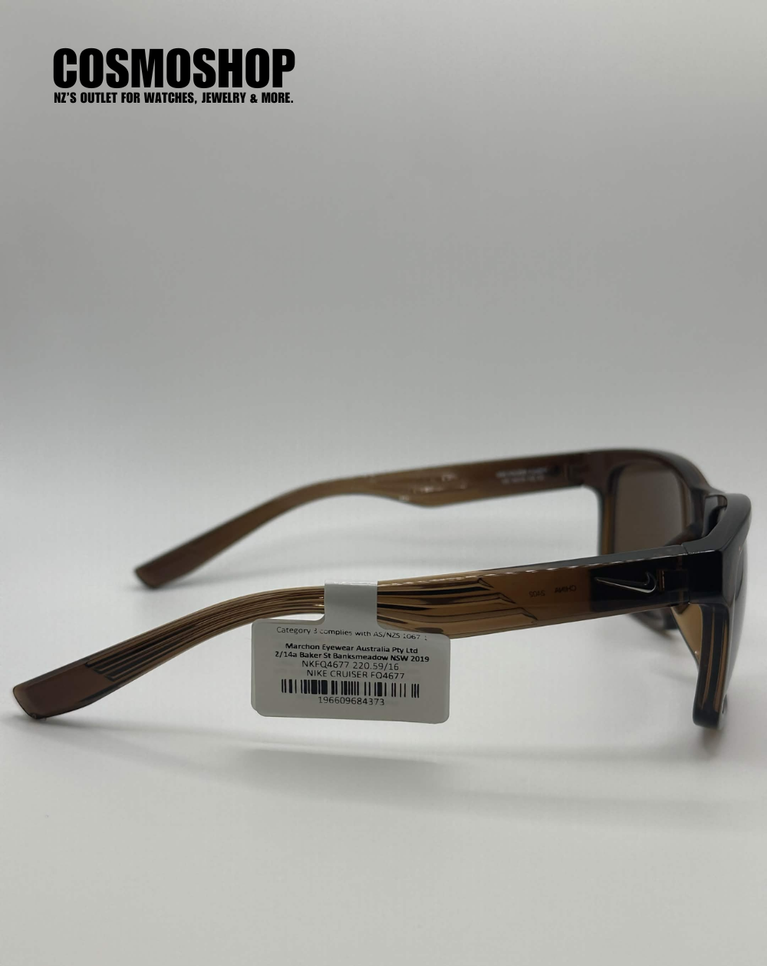 Nike Cruiser Brown Oak Mens Sunglasses - NKFQ4677.220.59/16