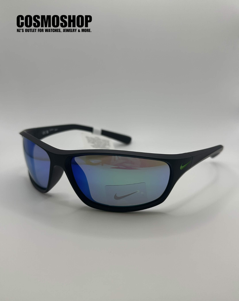 Nike Rabid Black/Green Mens Sunglasses - NKFQ4765.003.63/14
