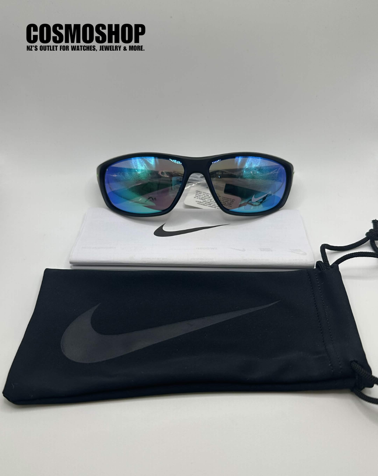 Nike Rabid Black/Green Mens Sunglasses - NKFQ4765.003.63/14