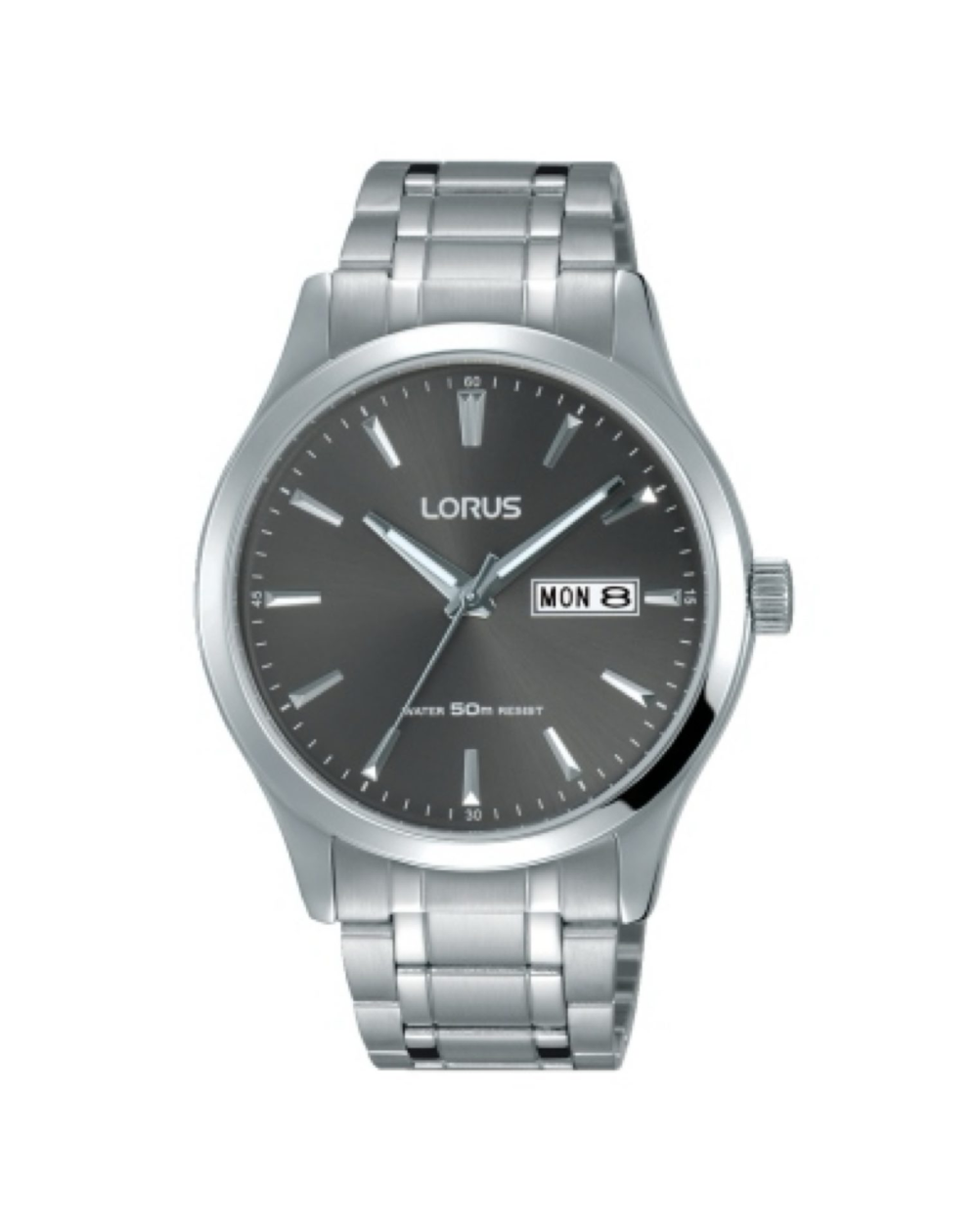 Lorus Men's Solar Watch with Date and Green Dial - RX331AX9 main image 1