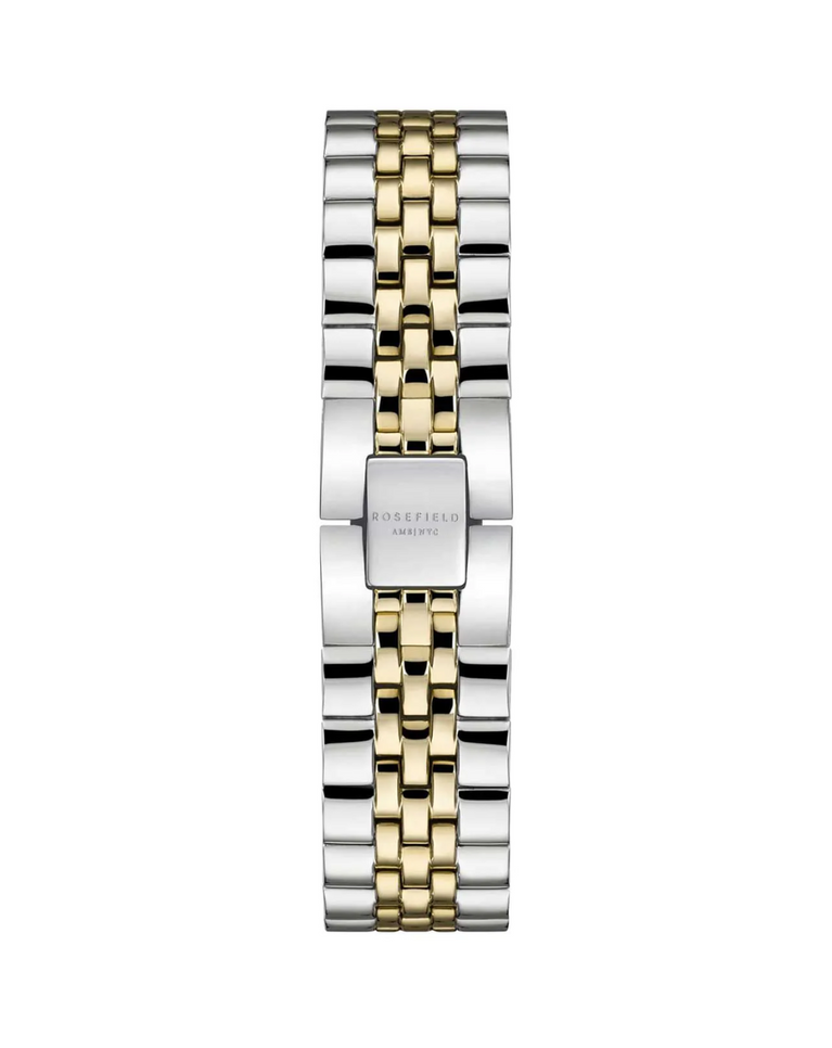 Rosefield "Boxy XS" Two Tone Ladies Watch (Extra strap) - QVSDG-Q013 **CLEARANCE**