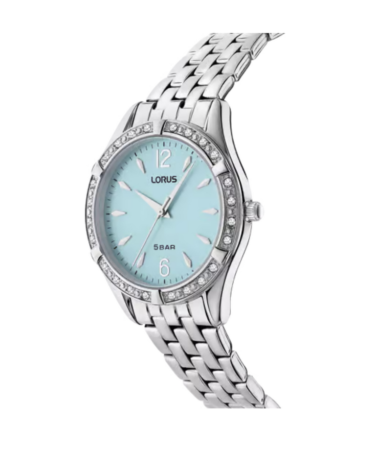 Lorus Ladies Baby Blue Steel Watch- RG263WX9
