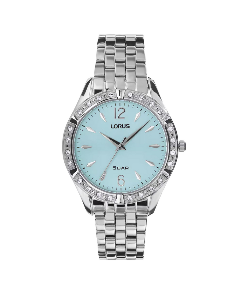 Lorus Ladies Baby Blue Steel Watch- RG263WX9