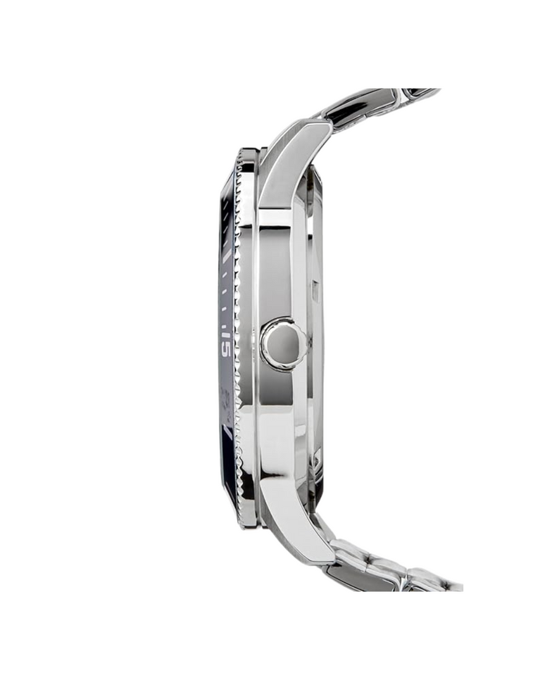 Lorus Men's Analogue Blue and Silver Watch - RX313AX9