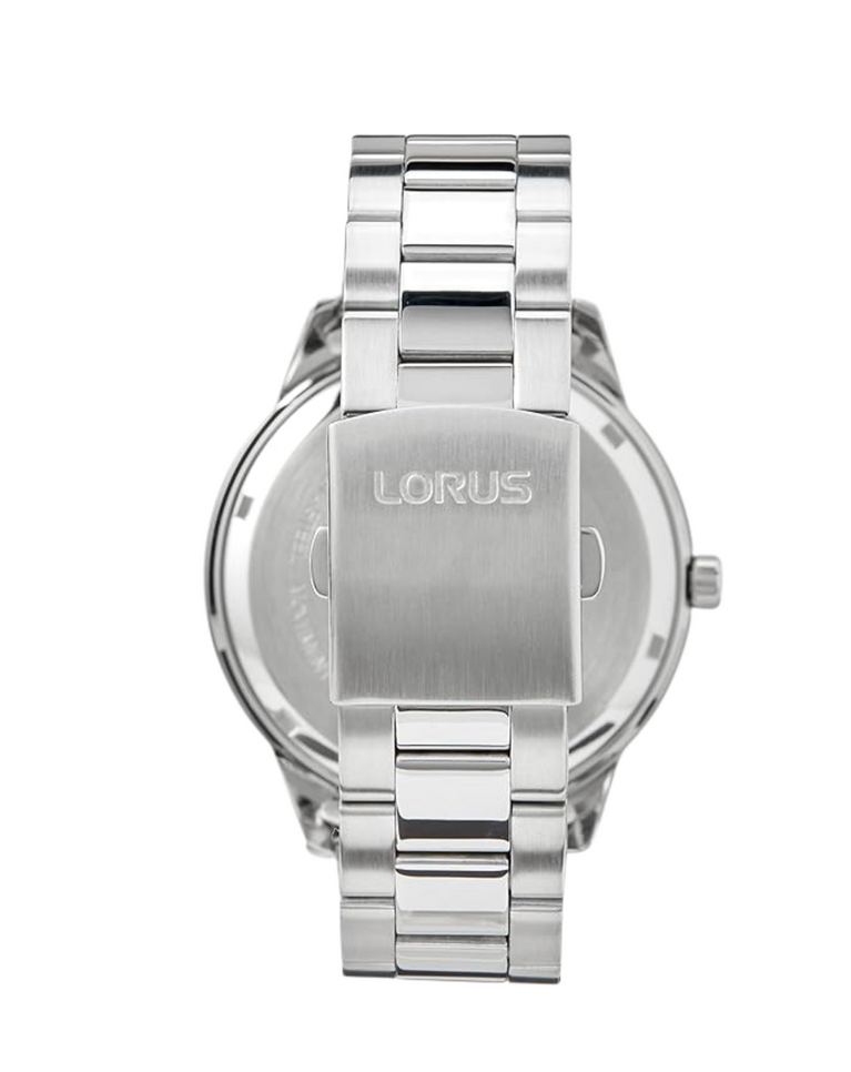 Lorus Men's Analogue Blue and Silver Watch - RX313AX9