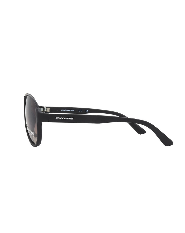 Skechers Gradient Brown Tint Pilot Men's Sunglasses - SE619502F58