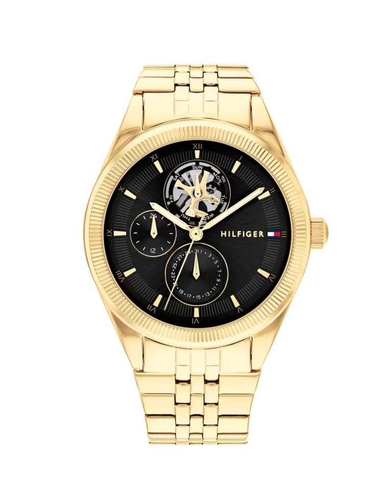 Tommy Hilfiger "Monica" Gold Open Heart Ladies Watch - TH1782717
