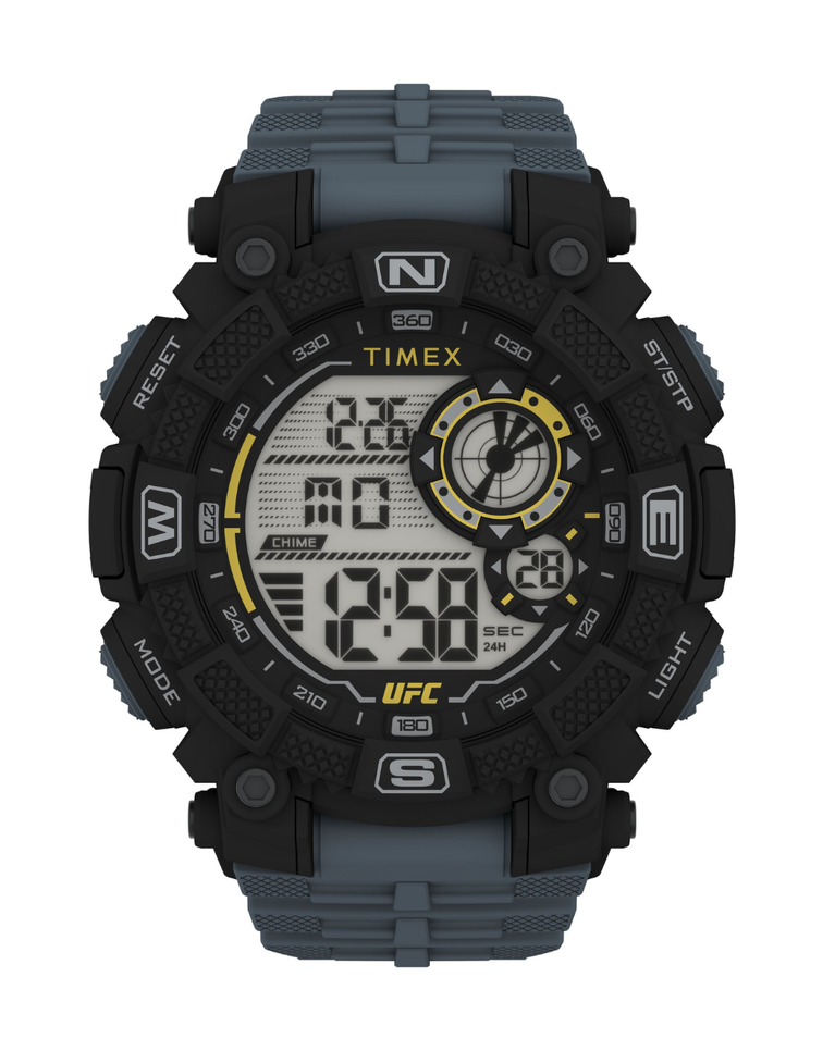 Timex Ufc Digital Redemption Black/Grey Unisex Watch - TW5M53800