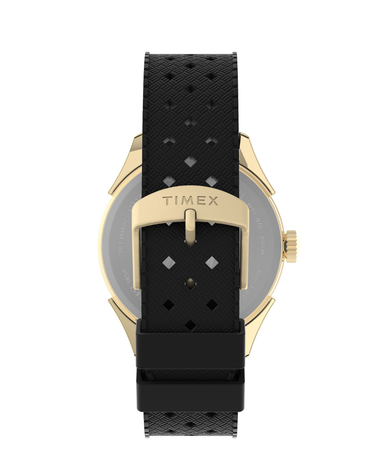 Timex Ufc Athena Gold/Black Silicone Gents Watch - TW2V56000
