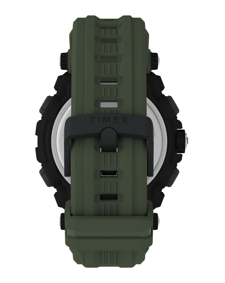 Timex Ufc Digital Impact Green/Grey Silicone Unisex Watch - TW5M52900