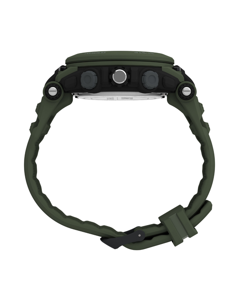 Timex Ufc Digital Impact Green/Grey Silicone Unisex Watch - TW5M52900
