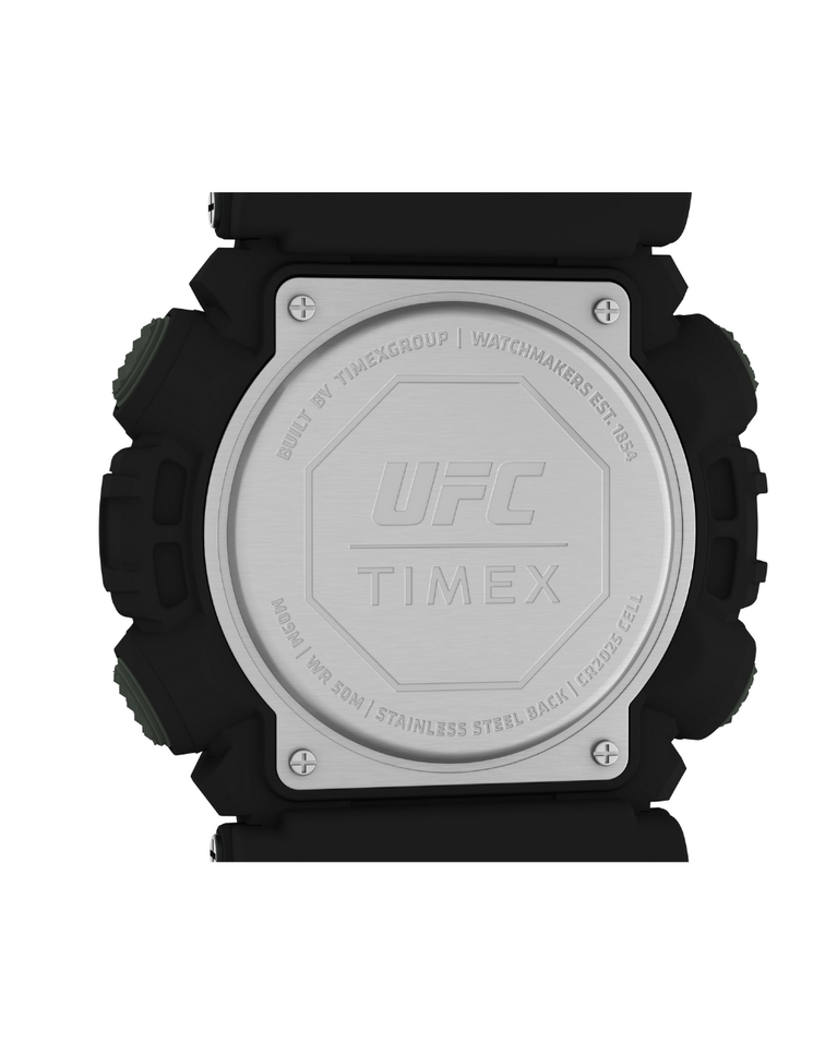Timex Ufc Digital Redemption Black/Green Gents Watch - TW5M53900