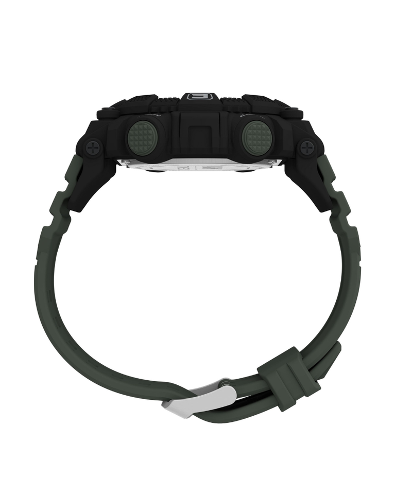 Timex Ufc Digital Redemption Black/Green Gents Watch - TW5M53900