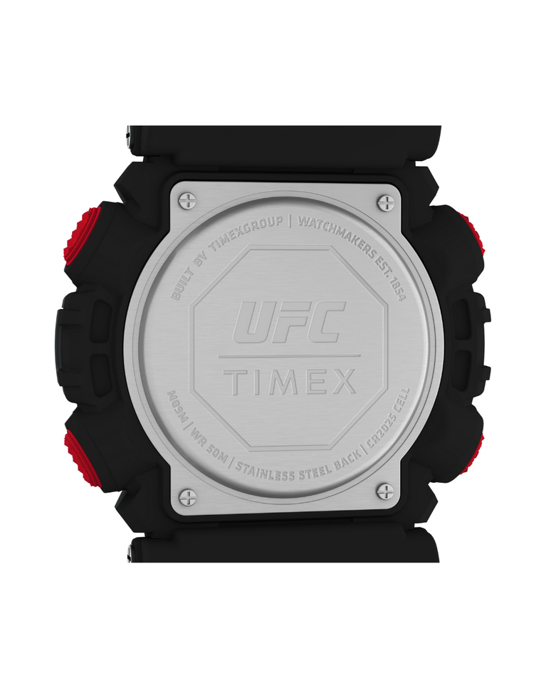 Timex Ufc Digital Redemption Black/Red Unisex Watch - TW5M53700