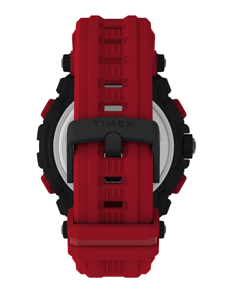 Timex Ufc Impact Black/Red Silicone Unisex Watch - TW5M53000