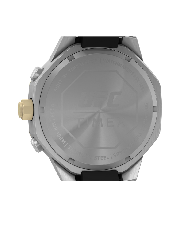 Timex Ufc King Two-Tone Black Silicone Gents Watch - TW2V87300