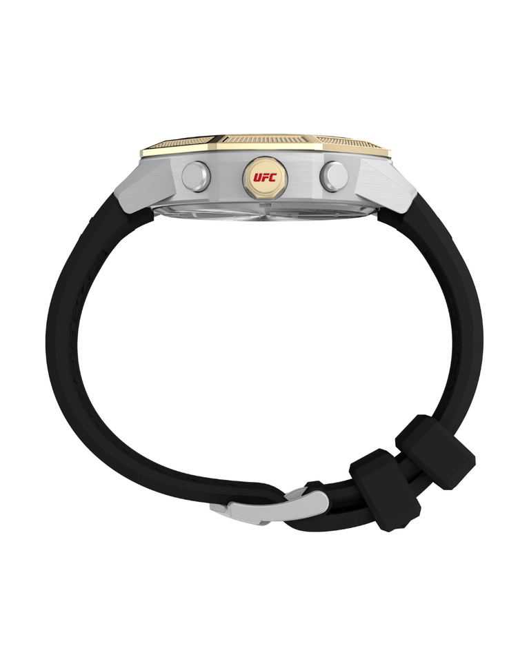 Timex Ufc King Two-Tone Black Silicone Gents Watch - TW2V87300