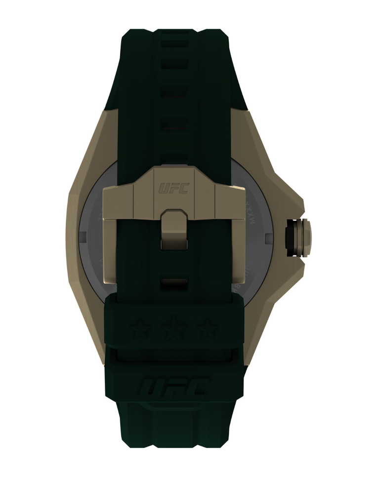 Timex Ufc Pro 30th Anniversary Gold/Green Gents Watch - TW2V90100