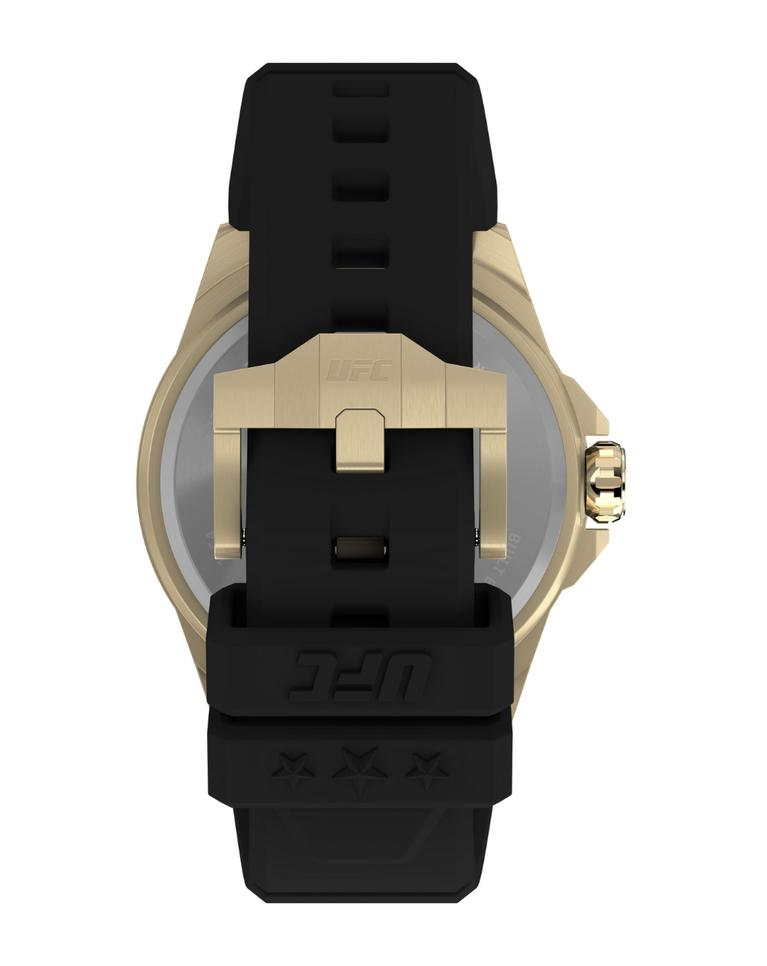 Timex Ufc Prospect Gold/Black Strap Unisex Watch - TW2W73600
