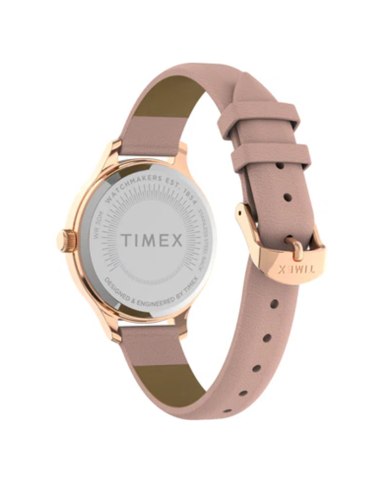 Timex Trend 3 Hands Women's White Dial Quartz Watch - TW2V06700UJ