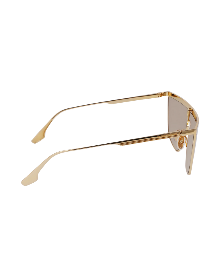 Victoria Beckham Gold Mirror Ladies Sunglass - VB245S/59/GOLD