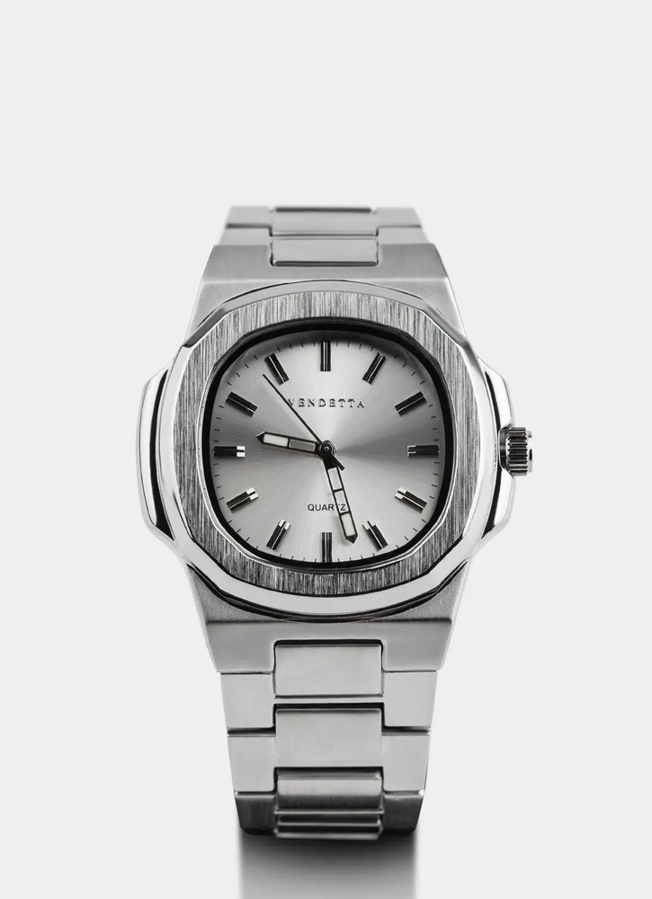 Vendetta Dominion Men's Watch Silver - 1794SI