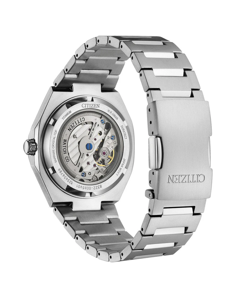 Citizen Zenshin 60 Super Titanium Blue Automatic Gents Watch - NK5020-58M