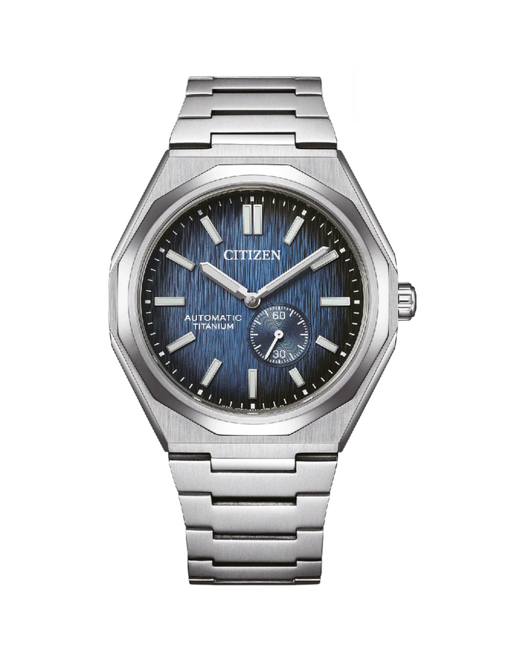 Citizen Zenshin 60 Super Titanium Blue Automatic Gents Watch - NK5020-58M