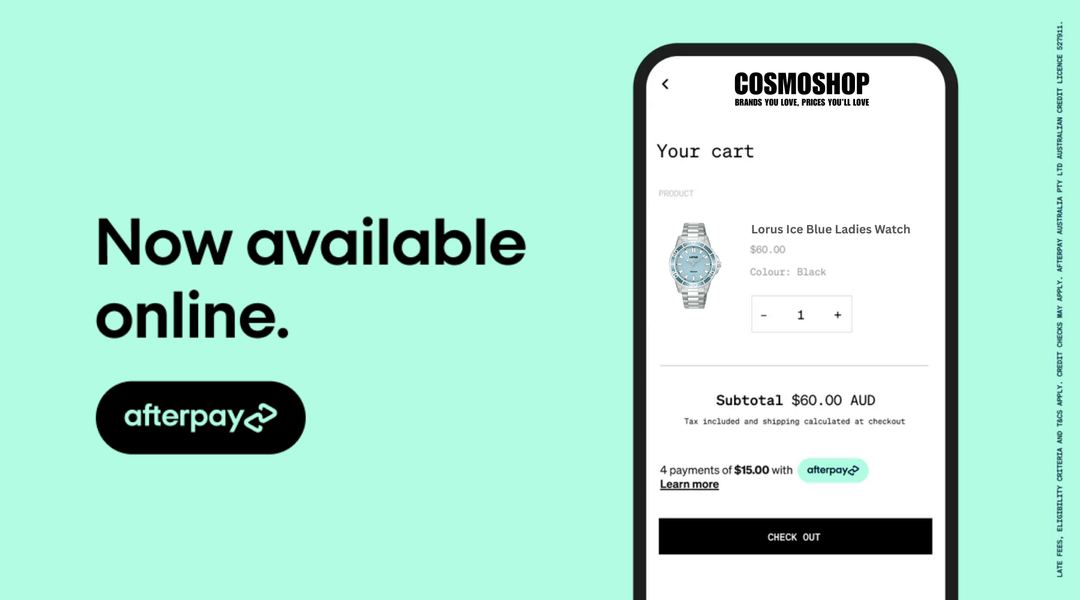 Buy Now, Pay Later with Afterpay