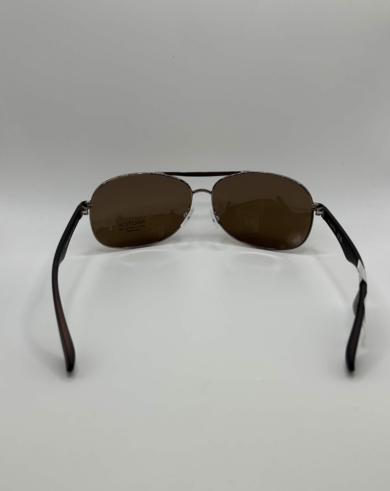 Nautica Brown Pilot Style Mens Sunglasses - N2245S.200.63/13