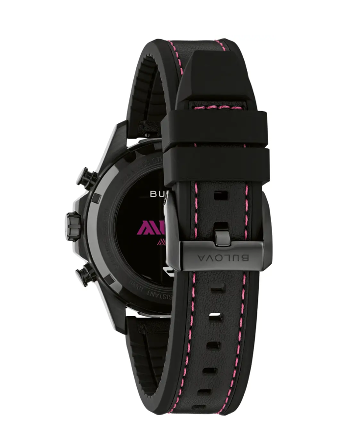 Bulova E1 Team Miami Special Edition Chronograph Watch - 98B476