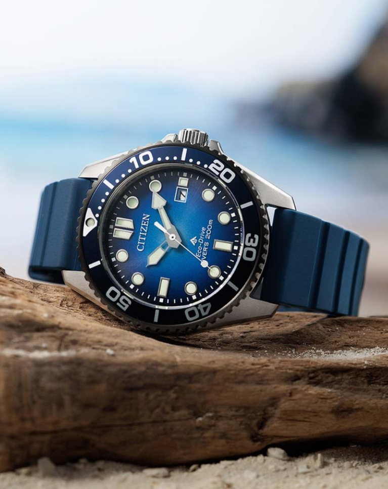 Citizen Promaster Eco Drive Blue Divers Watch - BN0267-04L