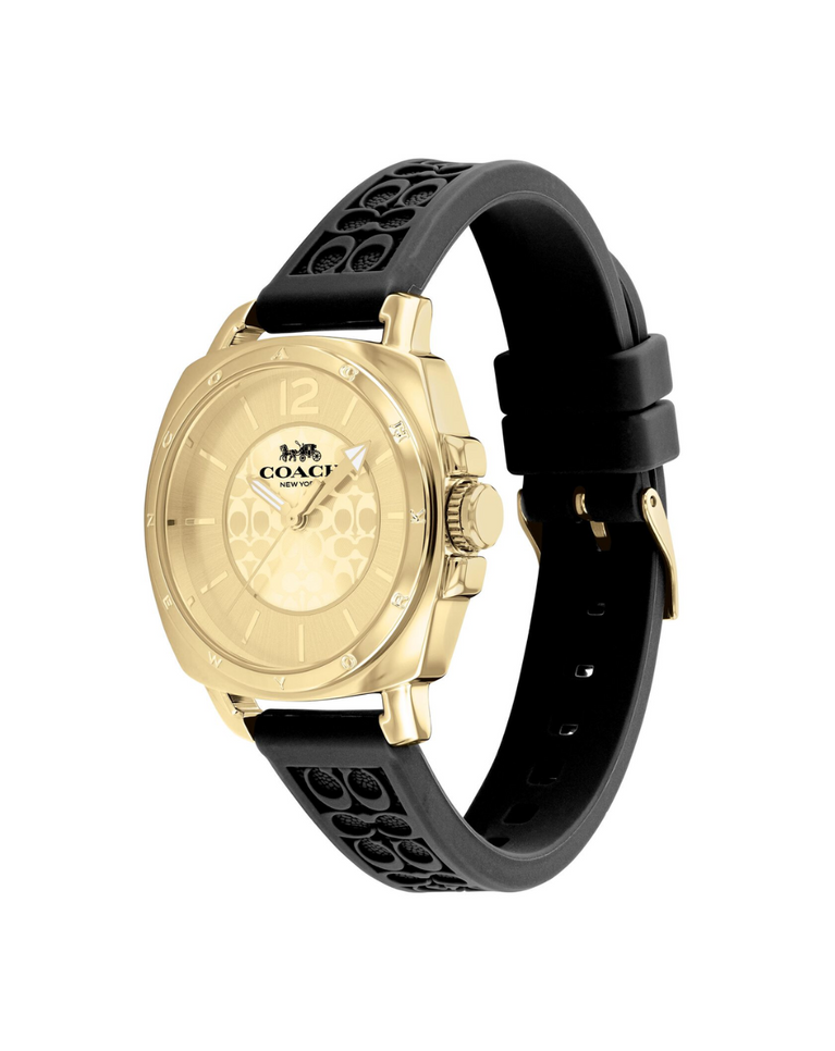 Coach Gold "Boyfriend" Ladies Watch - 14503980