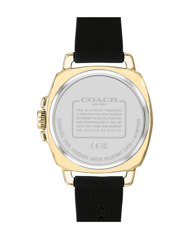 Coach Gold "Boyfriend" Ladies Watch - 14503980