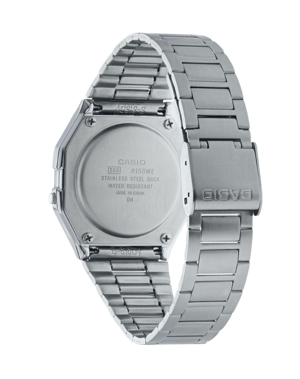 Casio Vintage Silver Classic Unisex Watch A158W-1DF