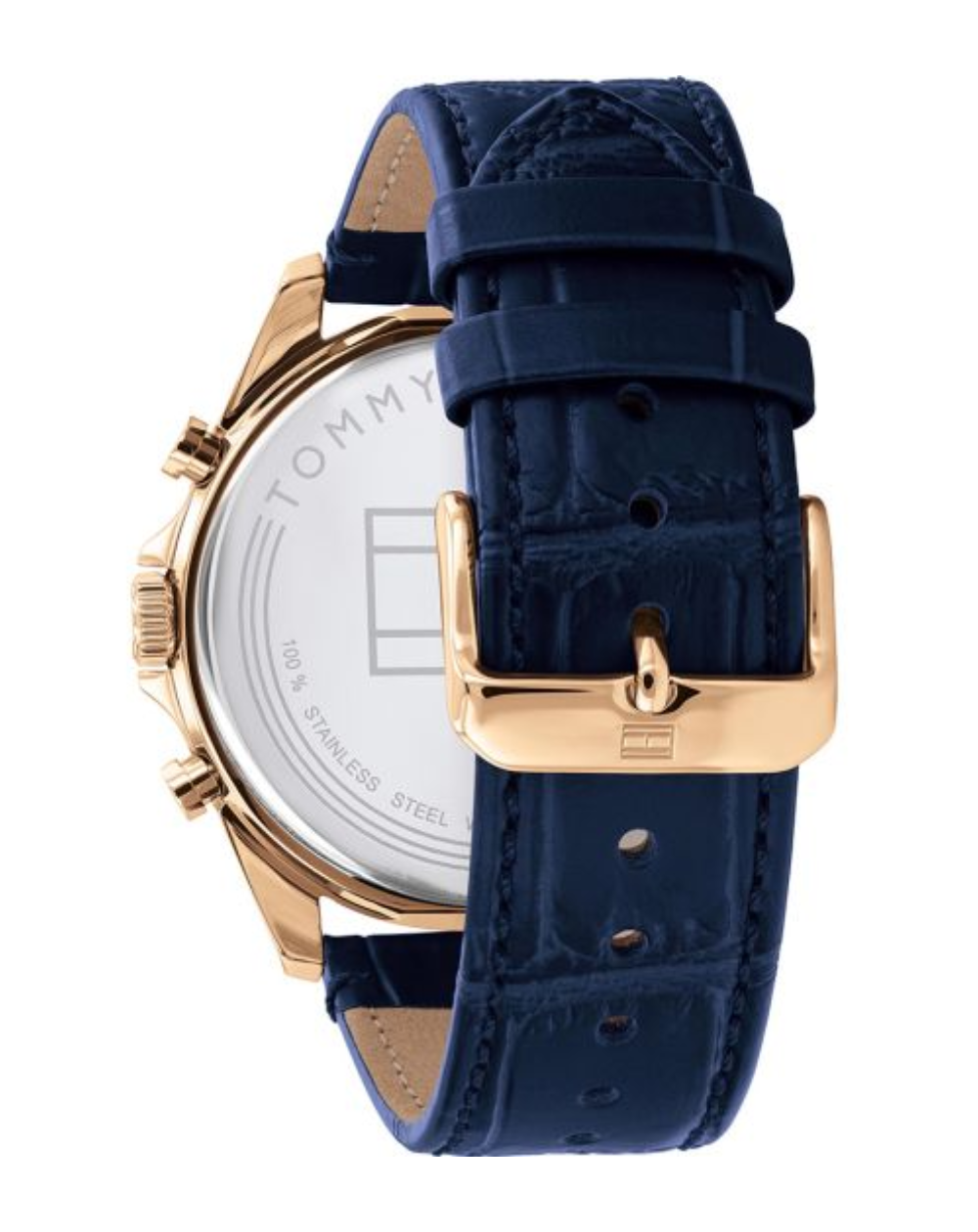 Tommy Hilfiger Blue Leather Rose Men's Watch - TH1710451