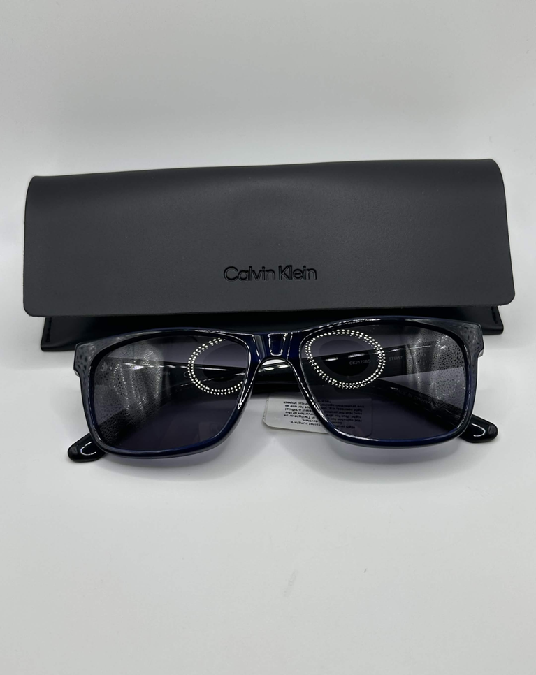 Calvin Klein Dark Blue Mens Sunglasses - CK21708S.405.57/17