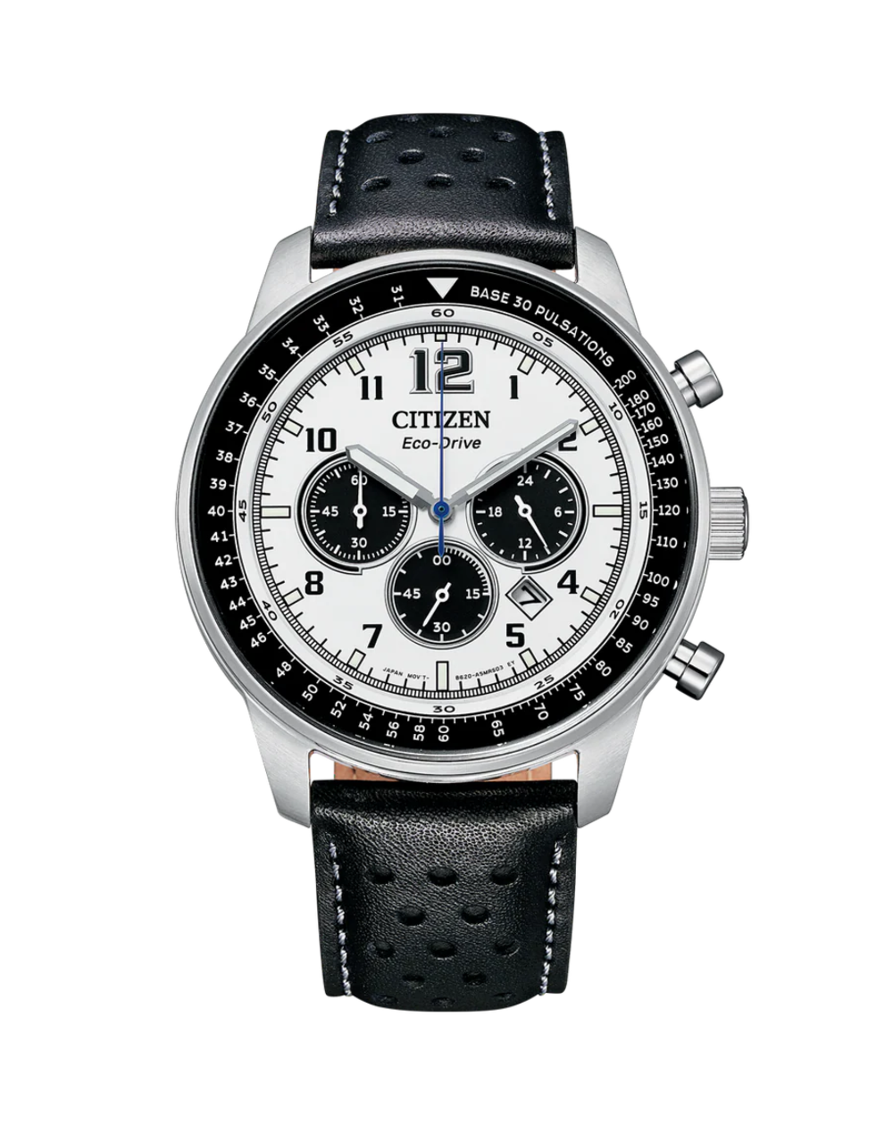 Citizen Eco-Drive White Dial Chronograph Gents Watch - CA4500-32A