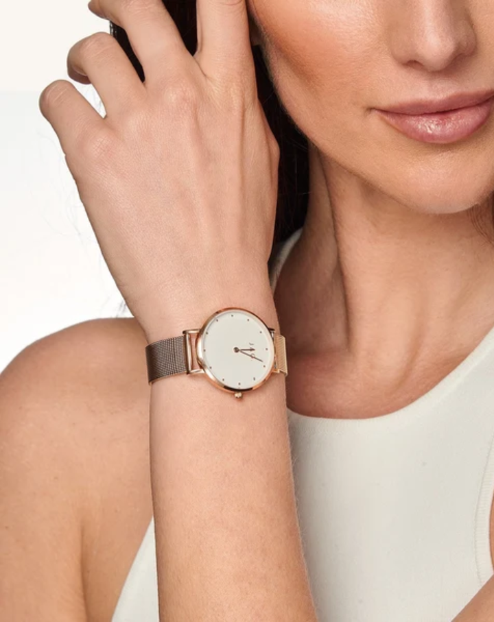 JAG Alice Rose Gold Minimalist Ladies Watch - J2521A