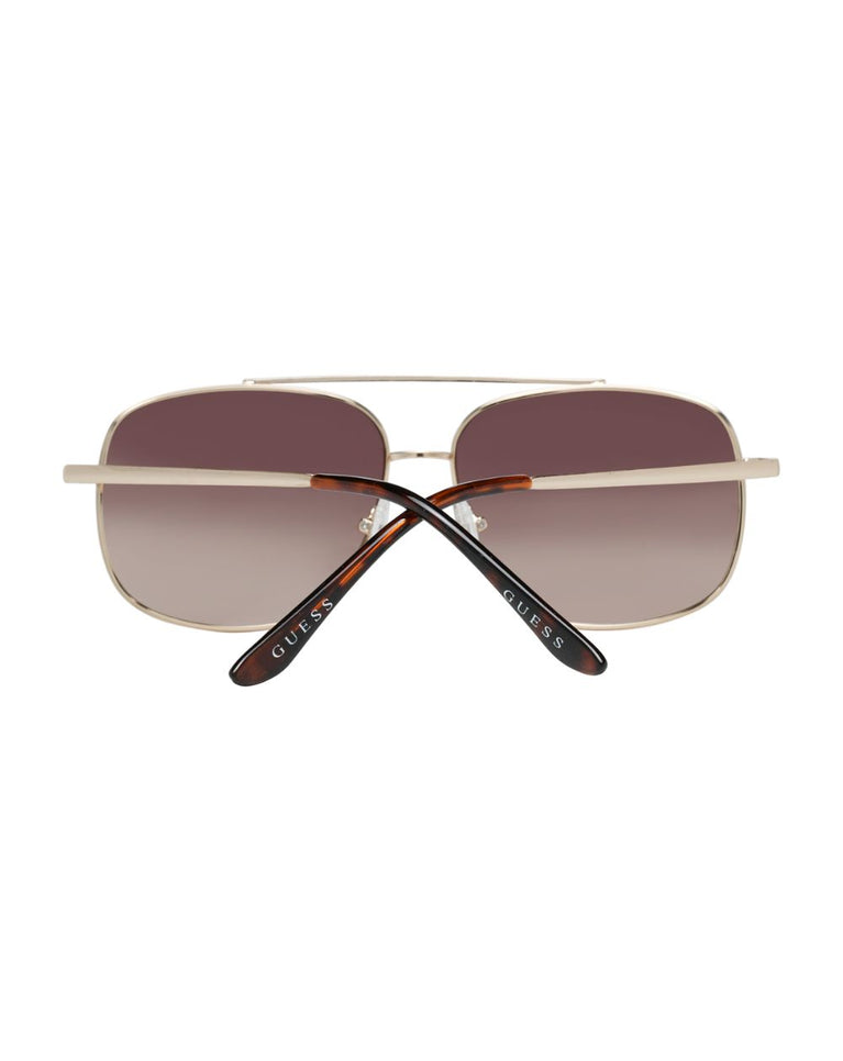 Guess Men's Gold/Brown Sunglasses - GF02076032F